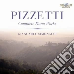 Ildebrando Pizzetti - Complete Piano Works (2 Cd) cd