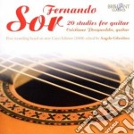 Fernando Sor - 20 Studies For Guitar Music (new Edition By Angelo Giardino)