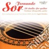 Fernando Sor - 20 Studies For Guitar Music (new Edition By Angelo Giardino) cd