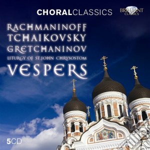 Vespers - liturgy of st. john chrystosto cd musicale di Sergei Rachmaninov