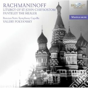 Liturgia di san giovanni crisostomo cd musicale di Sergei Rachmaninov