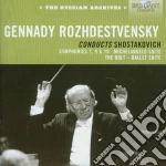 Rozhdestvensky dirige sciostakovic cd