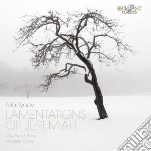 Martynov Vladimir - Lamentazioni Di Geremia cd musicale di Martynov Vladimir
