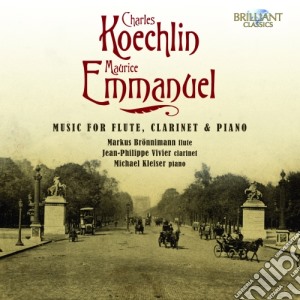 Charles Koechlin - Sonata Per Flauto Op.52, Sonate Nn.1 E 2 Per Clarinetto cd musicale di Koechlin Charles