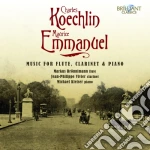 Charles Koechlin - Sonata Per Flauto Op.52, Sonate Nn.1 E 2 Per Clarinetto cd