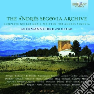 Andres Segovia Archive: Complete Guitar Music Written For Segovia (7 Cd) cd musicale di Miscellanee