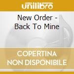 New Order - Back To Mine