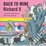 Richard X - Back To Mine cd