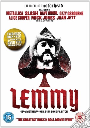 (Music Dvd) Lemmy - The Legend Of Motorhead (2 Dvd) cd musicale