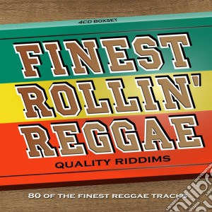 Finest Rollin' Reggae: Quality Riddims / Various (4 Cd) cd musicale di Various Artists