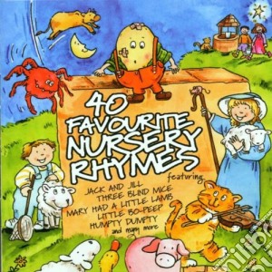 40 Favourite Nursery Rhymes / Various (2 Cd) cd musicale