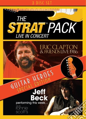 (Music Dvd) Guitar Heroes: Eric Clapton / Jeff Beck - Live At Montreux / Various (3 Dvd) cd musicale