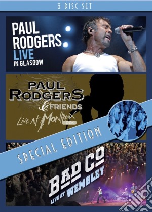 (Music Dvd) Paul Rodgers - Live In Glasgow Montreux 1994 (3 Dvd) cd musicale di Artisti Vari