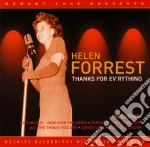 Helen Forrest - Thanks For Evrything cd