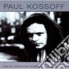 Paul Kossoff - Live At Fairfield Halls 15.06.75 cd