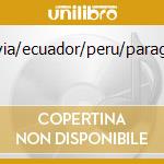Bolivia/ecuador/peru/paraguay cd
