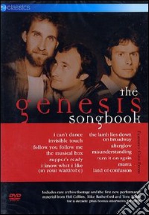 (Music Dvd) Genesis - The Genesis Songbook cd musicale di Bob Smeaton