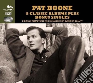Pat Boone - 8 Classic Albums Plus Bonus Singles (4 Cd) cd musicale di Boone Pat