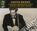 Chuck Berry - 5 Classic Albums Plus Bonus Singles & Rare Tracks (4 Cd) cd