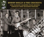 Buddy Holly & The Crickets - 6 Classic Albums Plus Bonus Singles & Session Tracks (4 Cd) cd