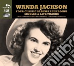 Wanda Jackson - 4 Classic Albums Plus Bonus Singles & Live Tracks (4 Cd)