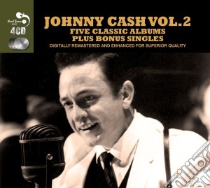 Johnny Cash - 5 Classic Albums Vol. 2 (4 Cd) cd musicale di Johnny Cash