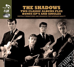 Shadows (The) - 2 Classic Albums Plus Bonus Ep's & Singles (4 Cd) cd musicale di Shadows