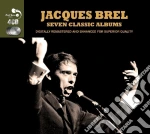 Jacques Brel - 7 Classic Albums (4 Cd) cd