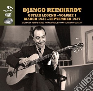Django Reinhardt - Guitar Legend Vol. 1 (4 Cd) cd musicale di Django Reinhardt