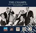 Champs (The) - 5 Classic Albums Plus Singles (4 Cd) cd