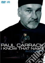 (Music Dvd) Paul Carrack - I Know That Name (Cd+Dvd) cd