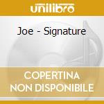 Joe - Signature cd