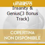Insanity & Genius(3 Bonus Track) cd musicale di Ray Gamma
