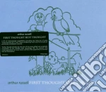 Arthur Russell - First Thought Best Thought (2 Cd) cd