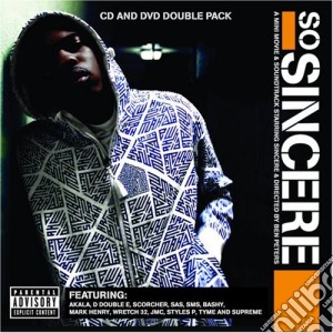 Sincere - So Sincere (Cd+Dvd) cd musicale di Sincere