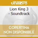 Lion King 3 - Soundtrack cd