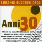 I Grandi Successi Degli Anni 30 cd