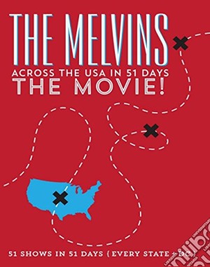 (Music Dvd) Melvins - Across The Usa In 51 Days cd musicale
