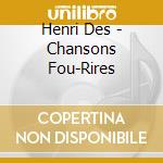 Henri Des - Chansons Fou-Rires cd