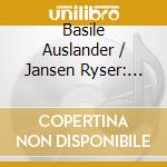 Basile Auslander / Jansen Ryser: George Enescu / Arthur Honegger / Francis Poulenc - Cello Sonatas cd