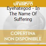 Eyehategod - In The Name Of Suffering cd musicale di EYEHATGOD
