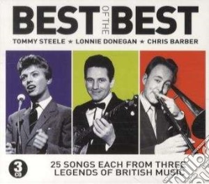 Best of the best 3 cd musicale di Steele/donegan/barbe