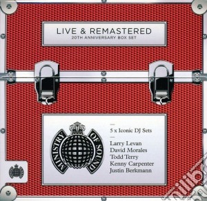 Ministry Of Sound: Live & Remastered - 20Th Anniversary Box Set / Various (5 Cd) cd musicale di Artisti Vari