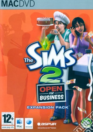 Sims 2 - Open For Business Expansion Pack cd musicale di MAC