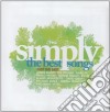 Simply The Best Songs / Various cd