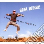 Sam Barsh - I Forgot What You Taught Me cd