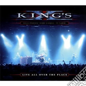 Live all over the place cd musicale di X King's