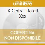 X-Certs - Rated Xxx cd