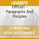 Officer! - Paragraphs And Priciples cd