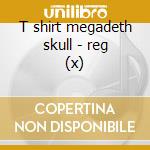 T shirt megadeth skull - reg (x) cd